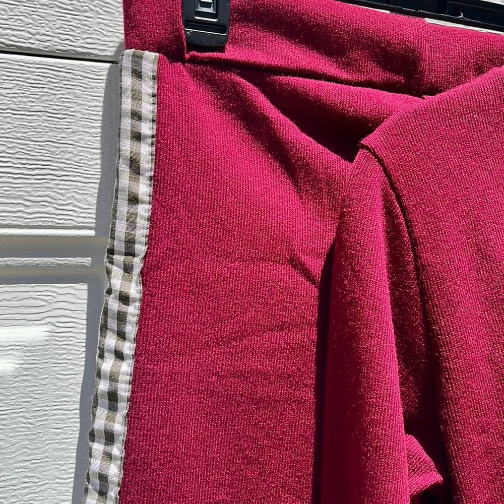 Set of 2 Kocer Girl’s Checkered Sweatshirt and Pants Set - Picture 4 of 7